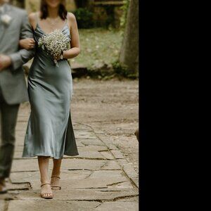 Size 6 Revelry Skye Bridesmaid Dress - French Blue